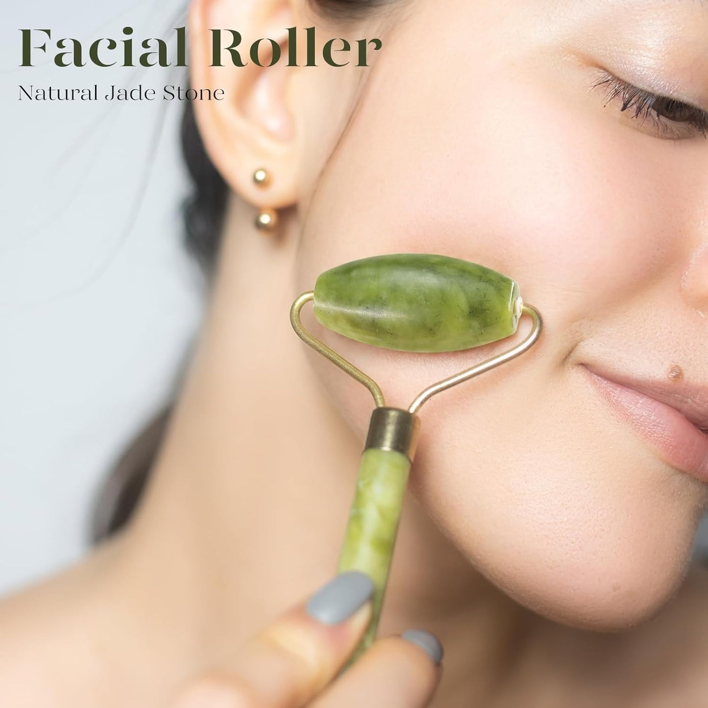 Jade Face Roller & Gua Sha