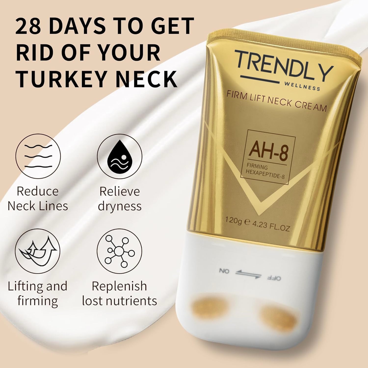 Trendly Wellness Firm & Smooth Neck Solution – Age-Defying Complex